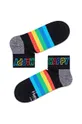 Happy Socks - Ponožky Athletic Rainbow Stripe Crew