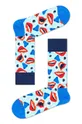 modrá Happy Socks - Ponožky Face Sock Dámsky