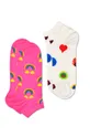 Happy Socks - Členkové ponožky Happy Rainbow
