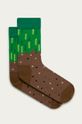 zelená Happy Socks - Ponožky x Minecraft Dámský