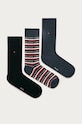 Tommy Hilfiger - Skarpetki (3-pack) 100000844 skarpetki długie granatowy 100000844