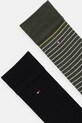 Tommy Hilfiger skarpetki 2-pack 100001496 zielony AW25