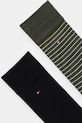 Κάλτσες Tommy Hilfiger 2-pack 100001496 πράσινο AW25