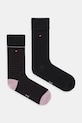 Tommy Hilfiger șosete 2-pack sosete lungi negru 100001496
