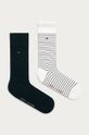 biela Tommy Hilfiger - Ponožky (2-pak) Pánsky