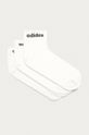 biały adidas - Skarpetki (3-pack) GE1380 Męski