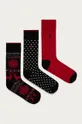 viacfarebná Polo Ralph Lauren - Ponožky (3-pak) Pánsky