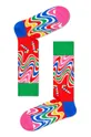 multicolor Happy Socks - Skarpetki Psychedelic Candy Cane (4-pack)