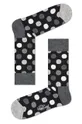 Happy Socks - Ponožky Classic Black & White (4-pak) čierna