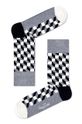 czarny Happy Socks - Skarpetki Classic Black & White (4-pack)