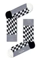 čierna Happy Socks - Ponožky Classic Black & White (4-pak)