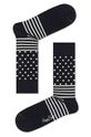 Happy Socks - Skarpetki Classic Black & White (4-pack) Męski