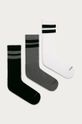 černá AllSaints - Ponožky (3-pack) Pánský