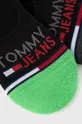 Ponožky Tommy Jeans (2-pak) čierna