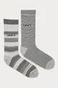 sivá Levi's - Ponožky (2-pak) Unisex