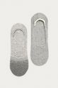 šedá Levi's - Kotníkové ponožky (2-pack) Unisex