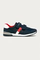 Tommy Hilfiger - Buty dziecięce syntetyczny granatowy T1B4.30481.28.34