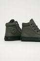 Chlapec Converse - Detské kožené tenisky 668923C sivá