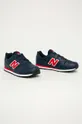 New Balance - Buty dziecięce YC373ENO granatowy