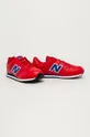New Balance - Detské topánky YC373ERB červená