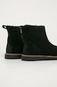 Obuv Birkenstock - Kožené členkové topánky Melrose Shearling 1017294.Birkenstock čierna