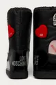 Love Moschino - Snehule  Zvršok: Syntetická látka, Textil Vnútro: Textil Podrážka: Syntetická látka