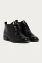 Marco Tozzi - Členkové topánky čierna