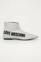 strieborná Love Moschino - Členkové topánky Dámsky