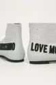 strieborná Love Moschino - Členkové topánky