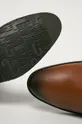 hnedá Tommy Hilfiger - Kožené členkové topánky