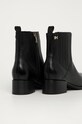 Boty Tommy Hilfiger - Kožené kotníkové boty FW0FW05173BDS černá