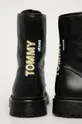 Tommy Jeans - Шкіряні черевики  Халяви: Текстильний матеріал, Натуральна шкіра Внутрішня частина: Синтетичний матеріал, Текстильний матеріал, Натуральна шкіра Підошва: Синтетичний матеріал