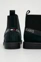 Tommy Jeans - Semišové topánky  Zvršok: Semišová koža Vnútro: Textil, Prírodná koža Podrážka: Syntetická látka