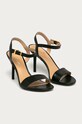 Lauren Ralph Lauren - Sandały skórzane Gwen 802813904001 czarny AW20