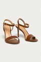 Lauren Ralph Lauren - Kožne sandale 802813904002 smeđa SS23