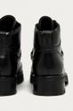 černá AllSaints - Kožené kotníkové boty Lia