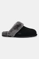 UGG - Velúr papucs Scuffette II 1106872.BCGR fekete AW20