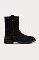 UGG - Botki zamszowe Aveline płaski czarny 1112469.BLK