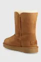 Μπότες χιονιού σουέτ UGG Bailey Zip Short  Πάνω μέρος: Δέρμα σαμουά Εσωτερικό: Υφαντικό υλικό, Μαλλί Σόλα: Συνθετικό ύφασμα