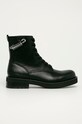 Calvin Klein Jeans - Kožené workery nezateplené černá R1573.001