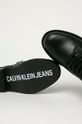 černá Calvin Klein Jeans - Kožené workery