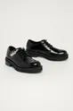 Calvin Klein Jeans - Δερμάτινα κλειστά παπούτσια μαύρο