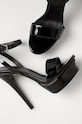 Miss Sixty - Kožené sandále čierna 603QJ8590000