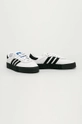 adidas Originals - Kožená obuv Sambarose W FV0767 biela