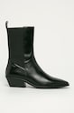 Vagabond Shoemakers - Sztyblety skórzane Ally słupek czarny 5011.101.20