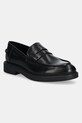 Kožené mokasíny Vagabond Shoemakers Alex W semišová koža čierna 5048.301.20