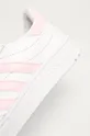 biały adidas Originals - Buty Team Court FW5071