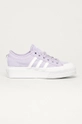 fialová adidas Originals - Tenisky Nizza FV5455 Dámsky