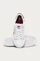 fehér adidas Originals - Bőr cipő Continental 80 FW2536