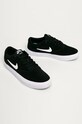 Nike Sportswear - Bőr cipő SB Charge Suede CQ2470 fekete SS20